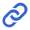 link blue icon